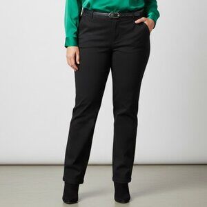 Used Lauren Ralph Lauren Womens Black Denim Jeans size 14W (waist 30 to 32 inch)